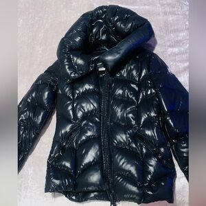 Moncler Shiny Black Puffer Jacket